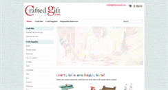 Desktop Screenshot of craftedgift.com