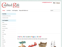 Tablet Screenshot of craftedgift.com